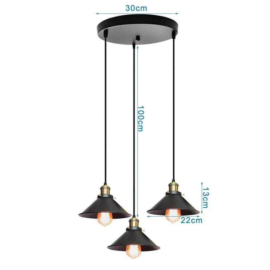 Eenvoudig Ontwerp Hanglamp Van Toepassing Op Woonkamer Huis Slaapkamer Restaurant Hotel Decoratieve Zwarte Hangende Plafondlamp Armaturen