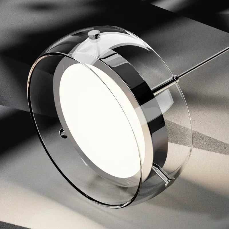 LED Moderne Minimalistische Eettafel Verlichting Glazen Restaurant Hanglamp, Enkel Hoofd Drie Hoofd Restaurant Verlichting Binnenverlichting