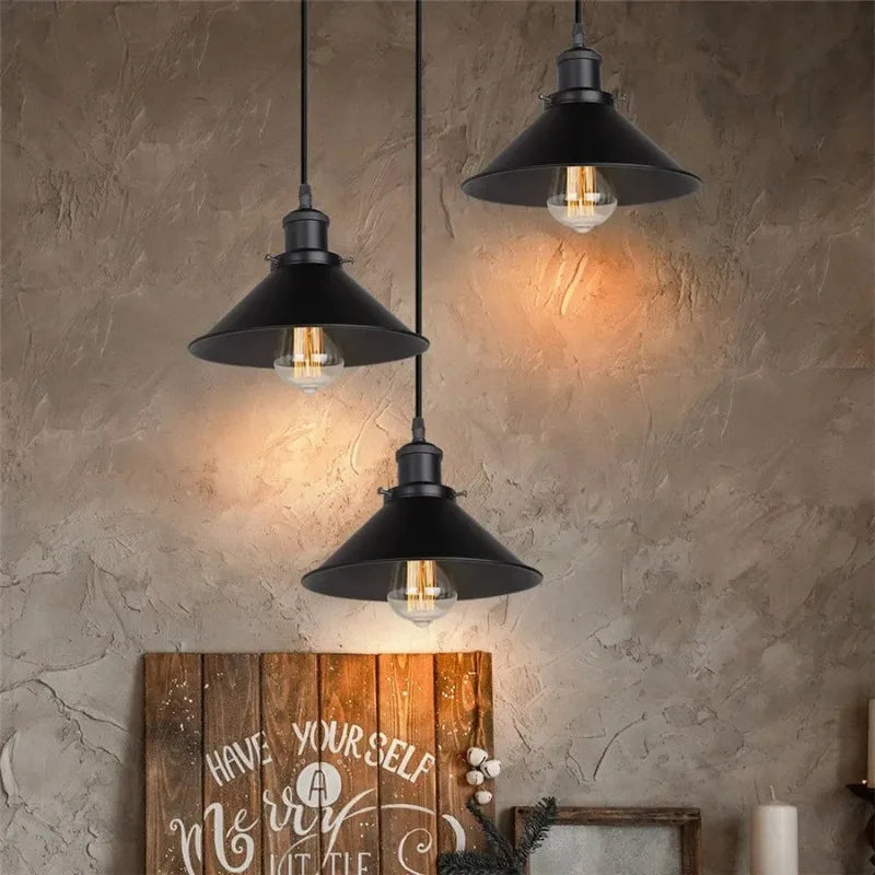 Eenvoudig Ontwerp Hanglamp Van Toepassing Op Woonkamer Huis Slaapkamer Restaurant Hotel Decoratieve Zwarte Hangende Plafondlamp Armaturen