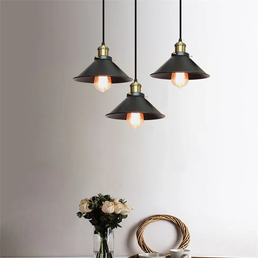 Eenvoudig Ontwerp Hanglamp Van Toepassing Op Woonkamer Huis Slaapkamer Restaurant Hotel Decoratieve Zwarte Hangende Plafondlamp Armaturen