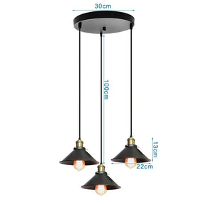 Eenvoudig Ontwerp Hanglamp Van Toepassing Op Woonkamer Huis Slaapkamer Restaurant Hotel Decoratieve Zwarte Hangende Plafondlamp Armaturen