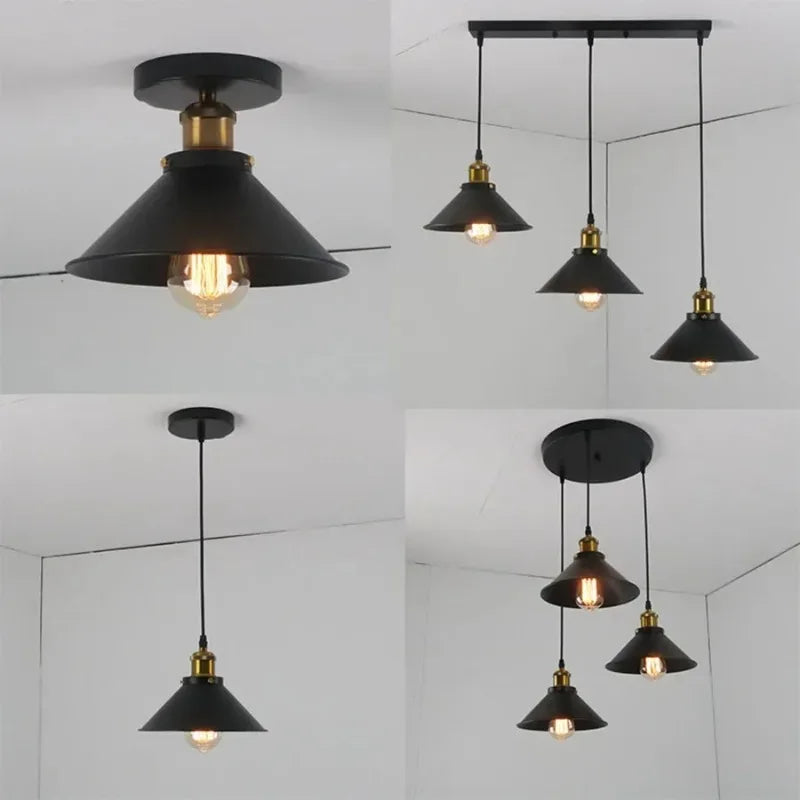 Eenvoudig Ontwerp Hanglamp Van Toepassing Op Woonkamer Huis Slaapkamer Restaurant Hotel Decoratieve Zwarte Hangende Plafondlamp Armaturen